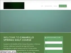 Sites similar to camarillospringsgolf.com
