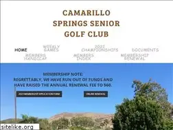 Sites similar to camarillospringsseniorgolf.com