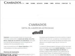 Sites similar to cambados.com