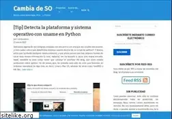 Sites similar to cambiadeso.es