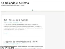 Sites similar to cambiandoelsistema.info