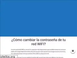 Sites similar to cambiarcontrasenawifi.net