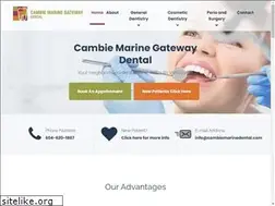 Sites similar to cambiemarinegatewaydentist.com