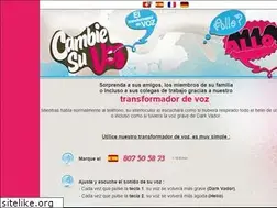 Sites similar to cambiesuvoz.com