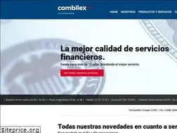 Sites similar to cambilex.com.uy