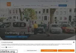 Sites similar to cambio-carsharing.de