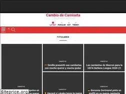 Sites similar to cambiodecamiseta.com