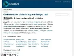 Sites similar to cambioeuro.es