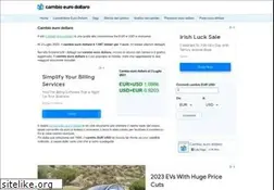 Sites similar to cambioeurodollaro.it