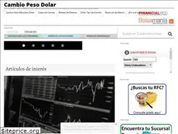Sites similar to cambiopesodolar.com.mx