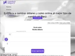 Sites similar to cambioseguro.com