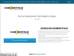 Sites similar to cambiositalo.com