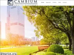 Sites similar to cambiumequity.com