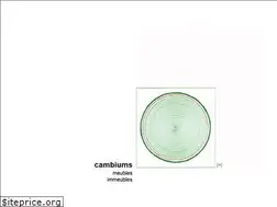 Sites similar to cambiums.com