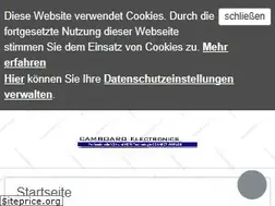 Sites similar to camboard.de