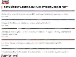 Sites similar to cambodgepost.com
