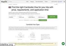 Sites similar to cambodia.visahq.com