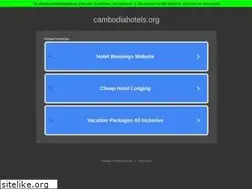 Sites similar to cambodiahotels.org