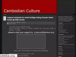 Sites similar to cambodianculture.wordpress.com