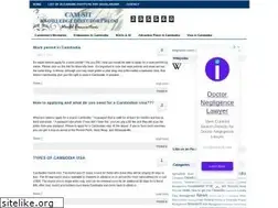 Sites similar to cambodiasituation.blogspot.com