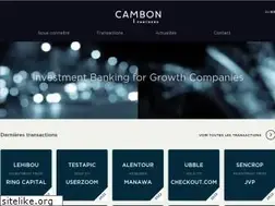 Sites similar to cambonpartners.com