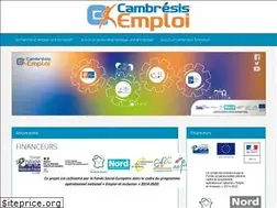 Sites similar to cambresisemploi.fr