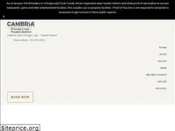 Sites similar to cambriachicagoloop.com