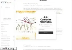 Sites similar to cambriahebert.com
