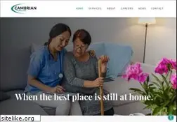 Sites similar to cambrianhomecare.com