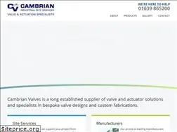 Sites similar to cambrianvalves.co.uk
