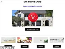 Sites similar to cambriavineyard.org