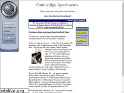 Sites similar to cambridge-apartments.com