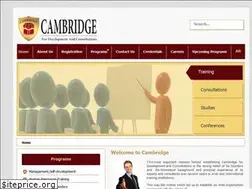 Sites similar to cambridge-center.com