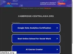 Sites similar to cambridge-centralasia.org