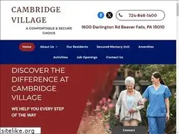 Sites similar to cambridge-village.com