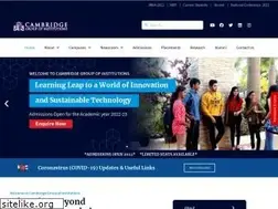 Sites similar to cambridge.edu.in