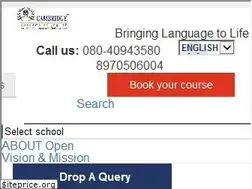 Sites similar to cambridgeacademyofenglish.com