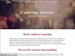 Sites similar to cambridgeanalytica.org