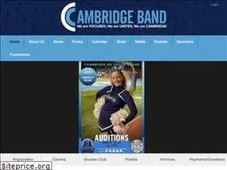 Sites similar to cambridgeband.org