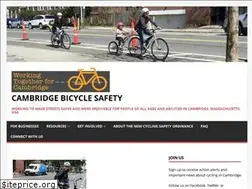 Sites similar to cambridgebikesafety.org