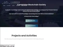 Sites similar to cambridgeblockchain.org