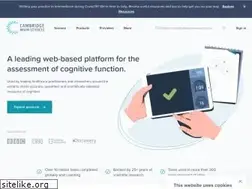 Sites similar to cambridgebrainsciences.com