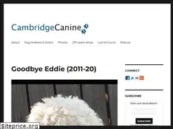 Sites similar to cambridgecanine.com
