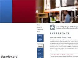 Sites similar to cambridgecapitalmgmt.com