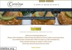 Sites similar to cambridgecatering.com