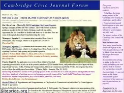 Sites similar to cambridgecivic.com