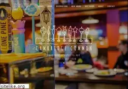 Sites similar to cambridgecommonrestaurant.com