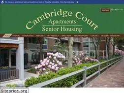 Sites similar to cambridgecourtapartments.net