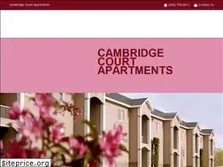 Sites similar to cambridgecourtapts.com