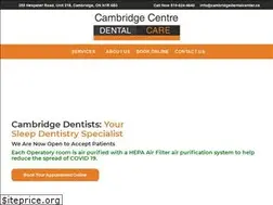 Sites similar to cambridgedentalcenter.ca